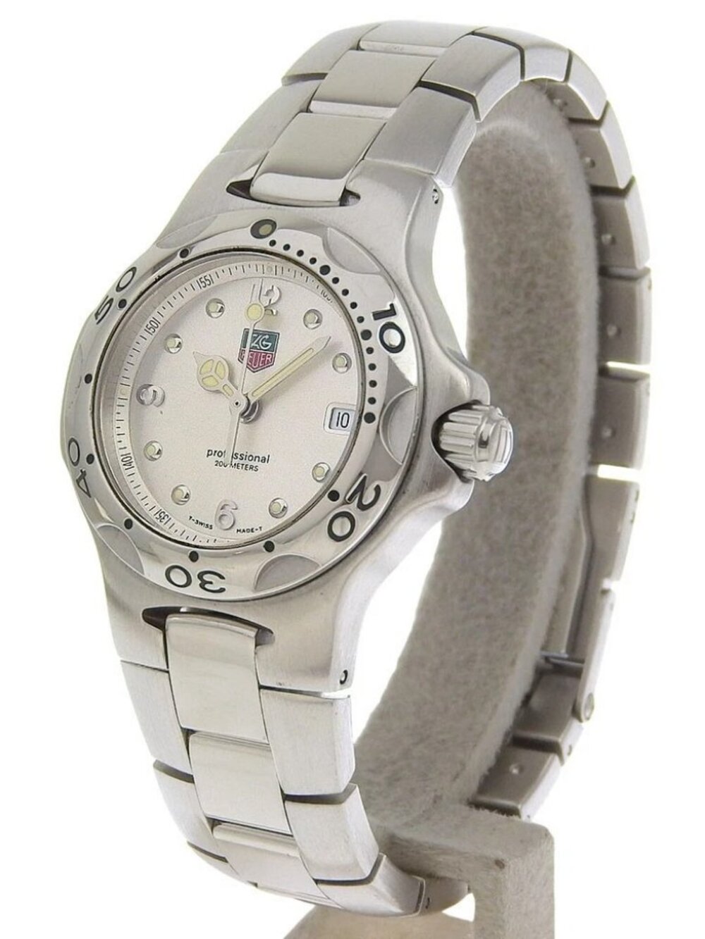 TAG HEUER Kylium Watches WL1314 SilverDial Stainless Steel Quartz Analog d...